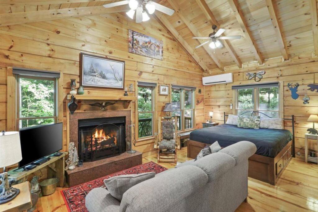 Open Studio Lodge At Little Rock Creek Cherry Log Exteriér fotografie